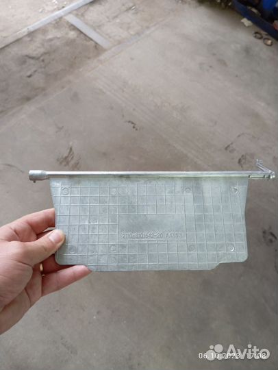 Заслонка печки ваз 2110