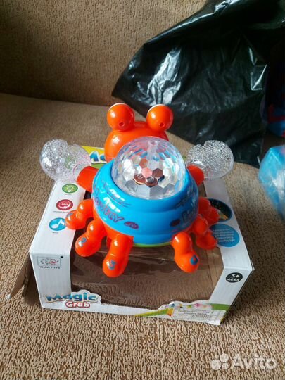 Музыкальный краб