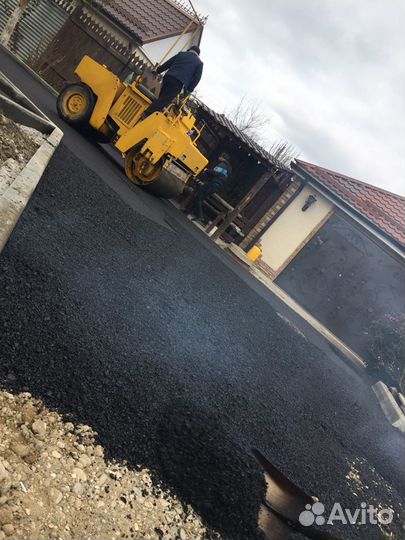 Асфальтирование,уклатка асфальта