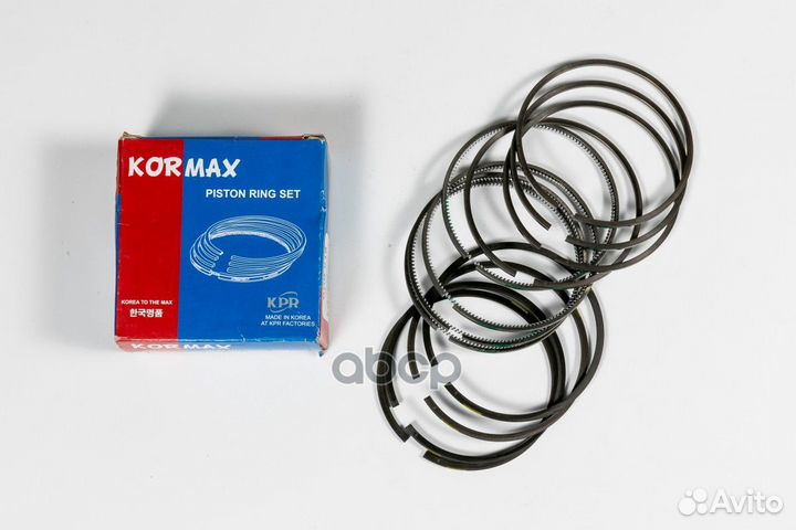 Кольца поршневые STD KHR018 kormax