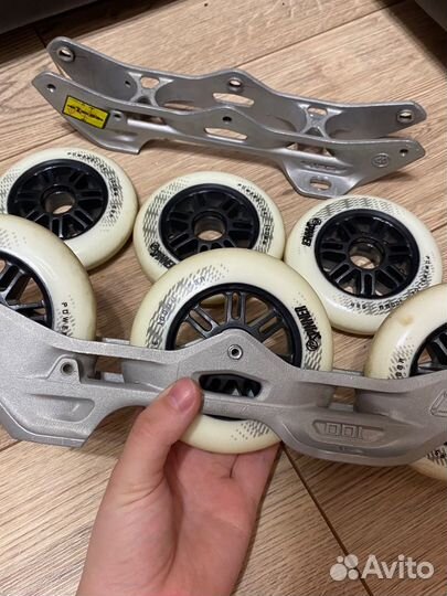 Рама trinity + колеса spinner 100 mm (6 шт)