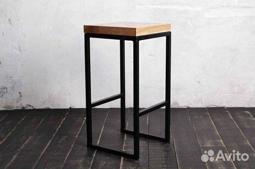 Барный стул в стиле лофт