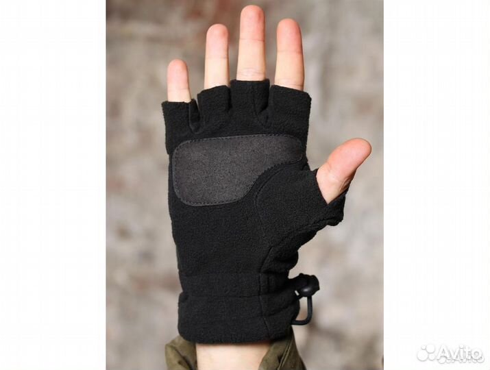 Перчатки-варежки Keotica флисовые