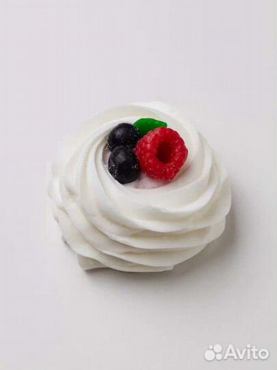 Мыло ручной работы пирожное, подарок