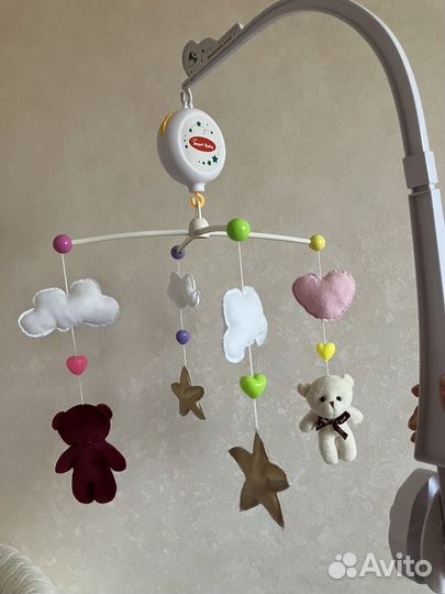 Мобиль на кроватку новый