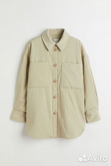 Женская куртка- рубашка H&M