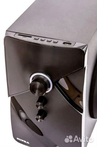 Музыкальный центр 60 Вт. Сабвуфер+колонки. Блютуз