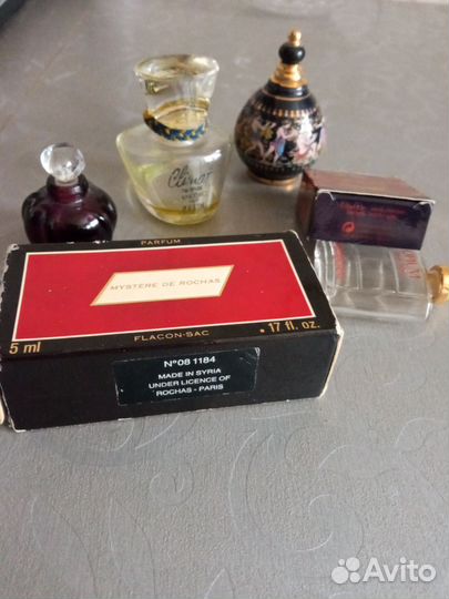 Пустые флаконы от духов