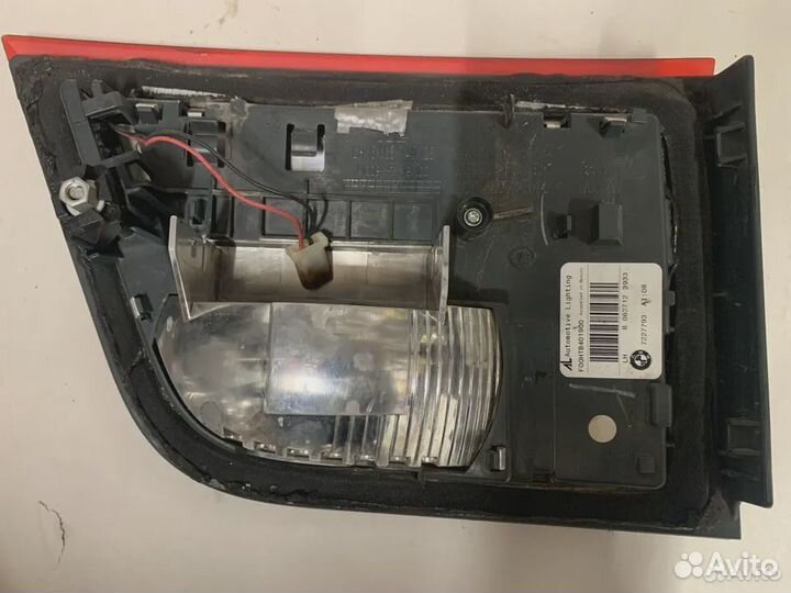 Фонарь BMW X5 e70 в крышку багажника