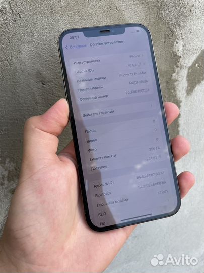iPhone 12 Pro Max 256gb Blue