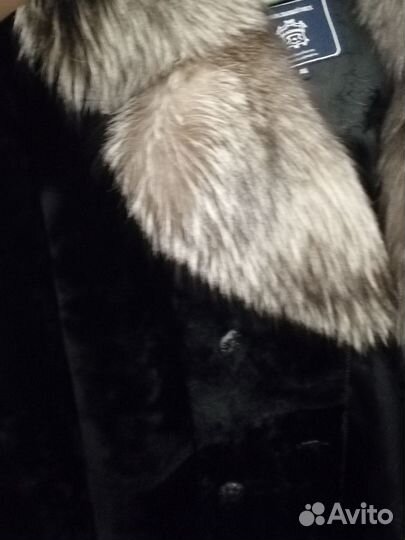 Шуба женская натуральная мутон