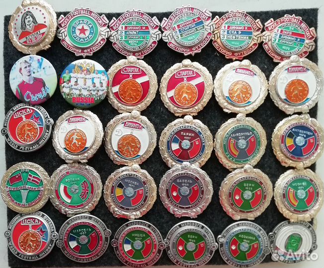 Значки по теме Футбол