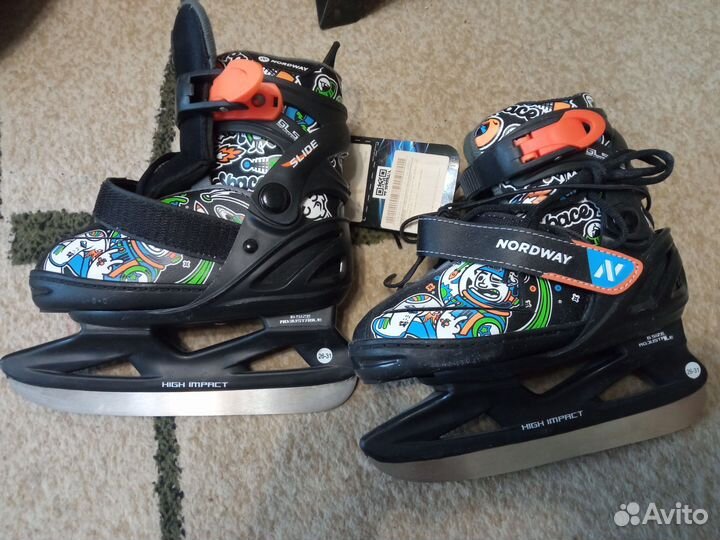 Коньки детские slide (р. 26-31) Новые