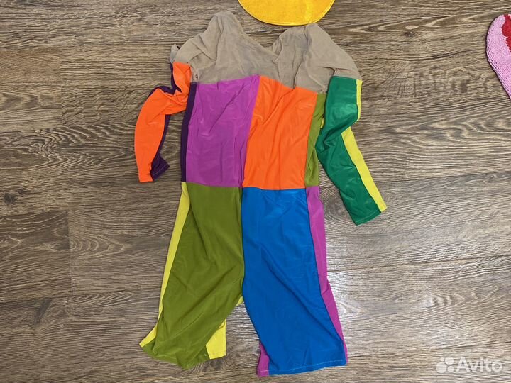 Корнавальный костюм клоунессы 134-140