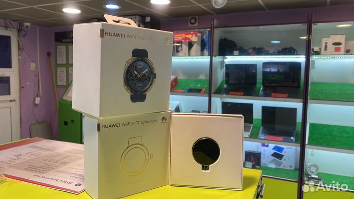 Смарт часы huawei watch GT Cyber