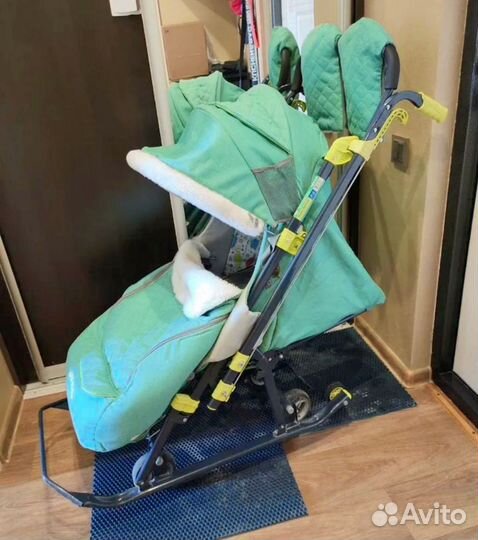 Детские санки коляска