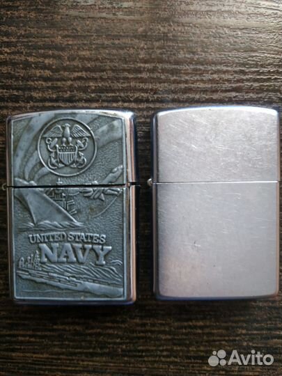 Зажигалка бензиновая zippo. Цена за три зажигалки