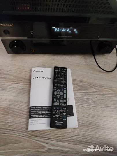 Усилитель pioneer vsx -519v-k+цап usb Bluetooth