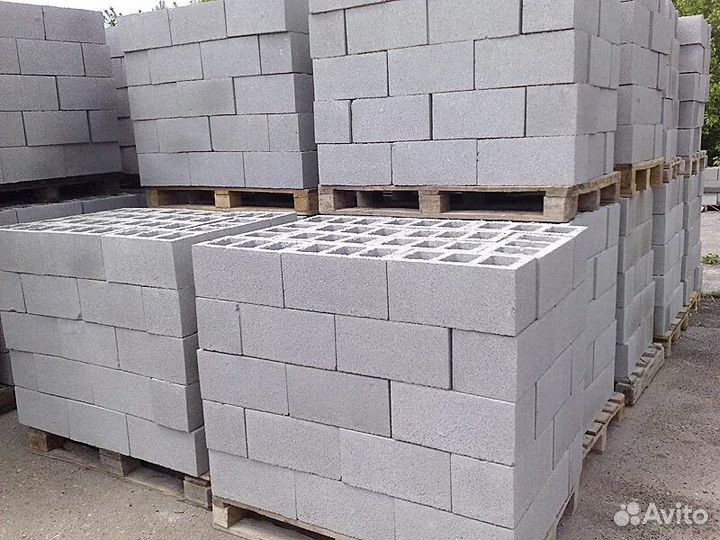 Пеноблок разных размеров. Газосиликат. Доставка