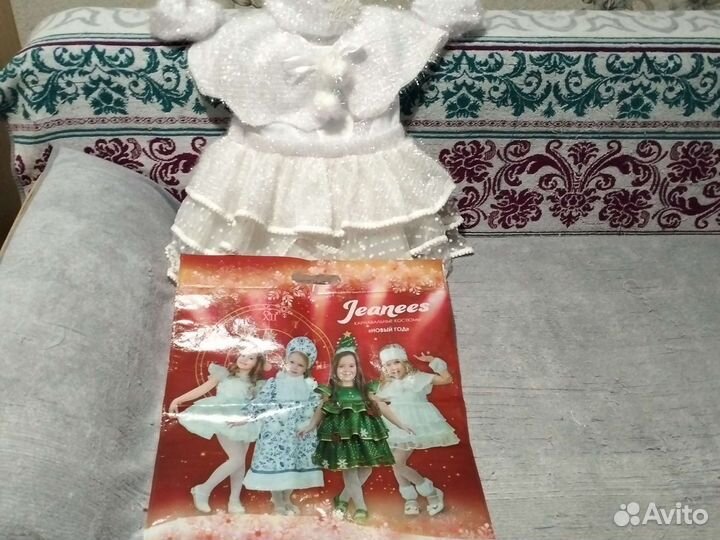 Новогодний костюм для девочки 92 размер