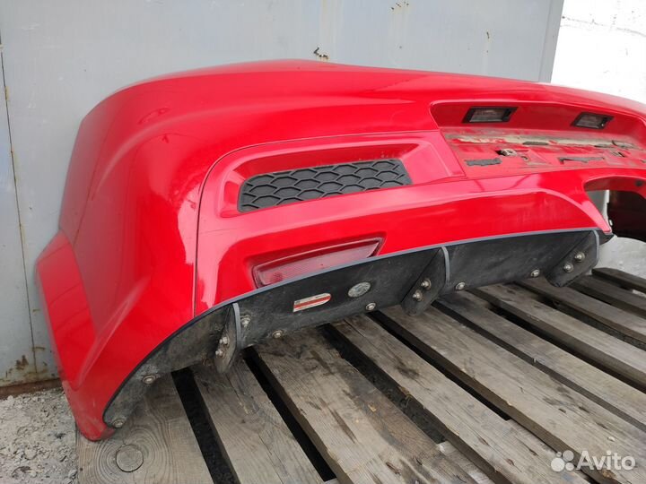 Бампер задний на Opel Astra H OPC VXR 3Д