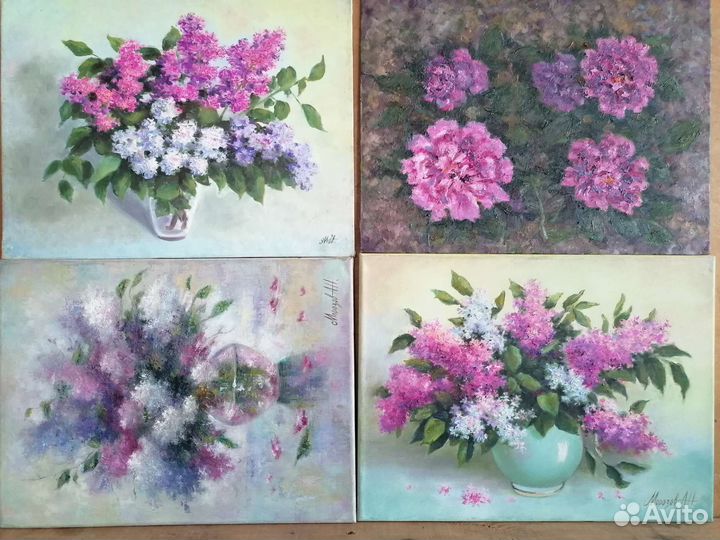 Картина маслом - пейзажи,натюрморты,абстракции