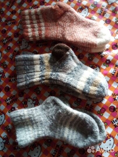 Шерстяные носки детские