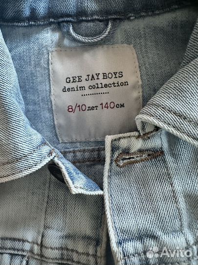 Жилет джинсовый рост 140