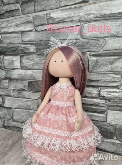 Кукла текстильная