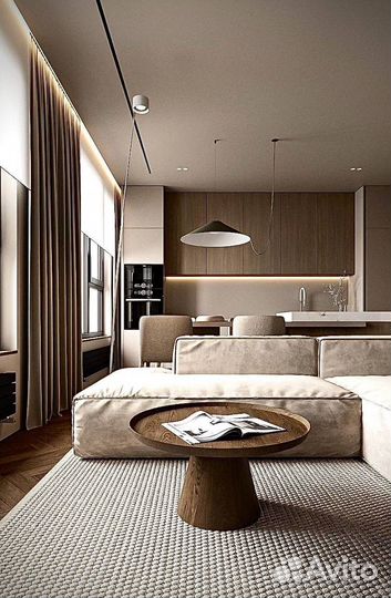 Диван с эффектом шарпея