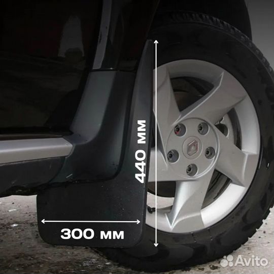 Брызговики для Renault Duster (2010-2021) Nissan T
