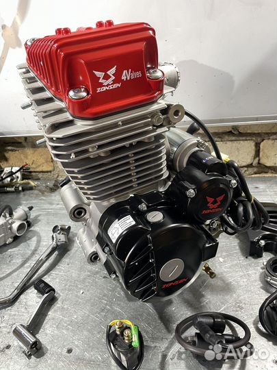 Двигатель 172FMM 4v zongshen zs172FMM-6