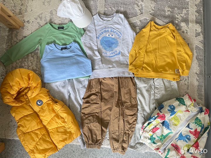Пакет вещей на мальчика 92