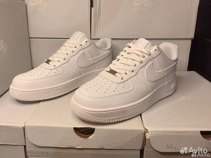 Nike air force 1 lux белые кроссовки