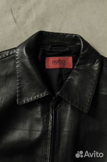 Hugo Boss Leather Jacket - L