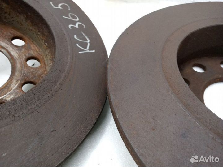 Диск тормозной volkswagen caddy 3 Задний