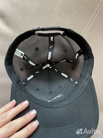 Бейсболка кепка мужская Puma черная оригинал