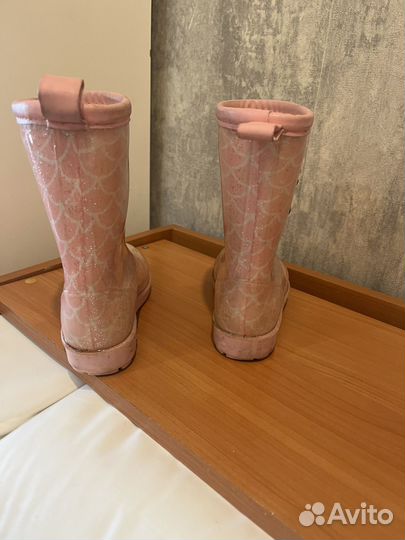 Резиновые сапоги для девочки 29