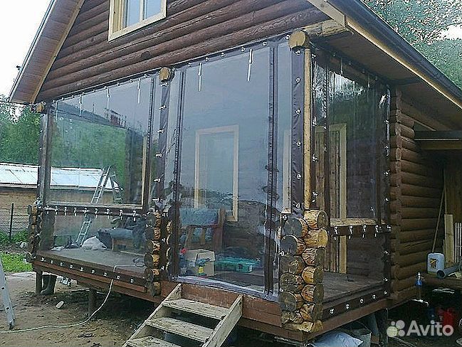 Мягкие окна для беседки