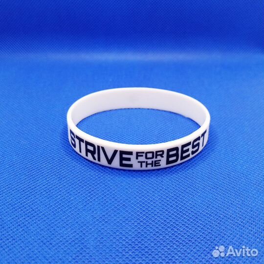 Силиконовые браслеты с логотипом