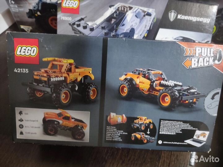 Новые Lego Technic Speed Champions