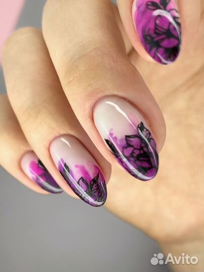 Маникюр с покрытием гель-лак