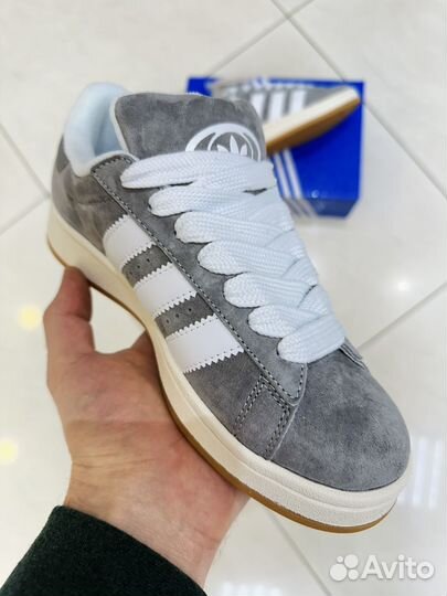 Кроссовки Adidas Campus 00s Grey / Gum кампус