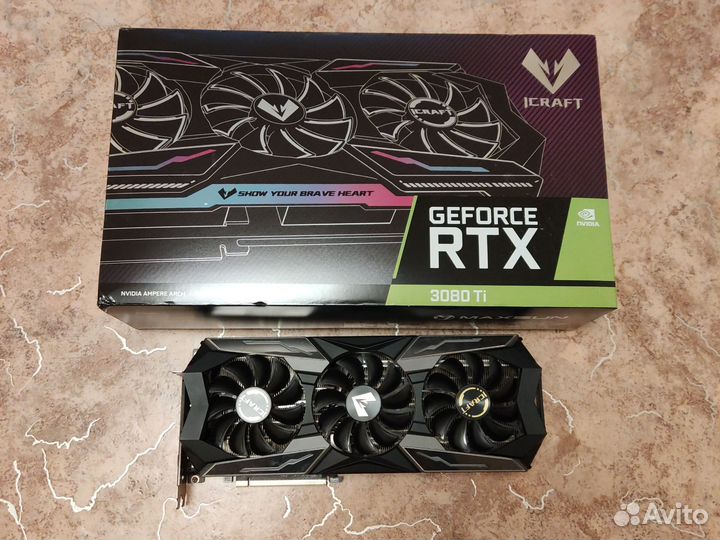 Видеокарта rtx 3080 ti 12gb icraft