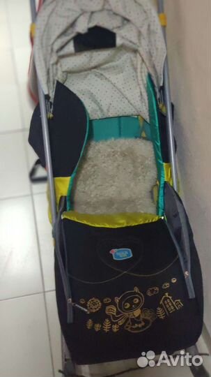 Детские санки коляска