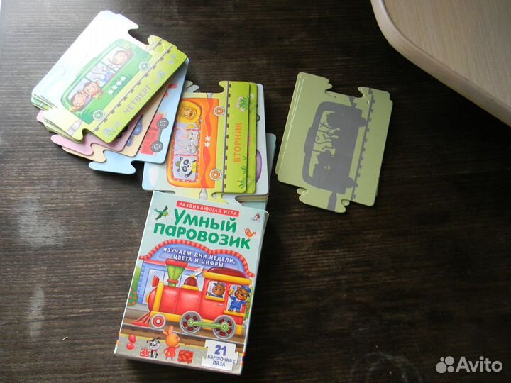 Развивающая игра детский пазл 
