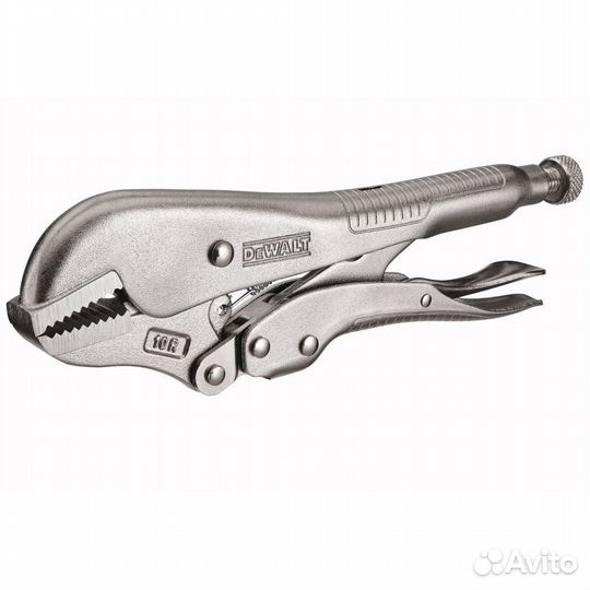 Плоскогубцы Dewalt 10R Straigt Jaw Locking Pliers