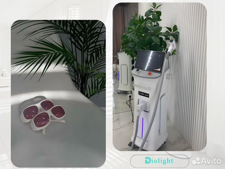 Диодный лазер D+IO LightUltra-One+1800o, рассрочка