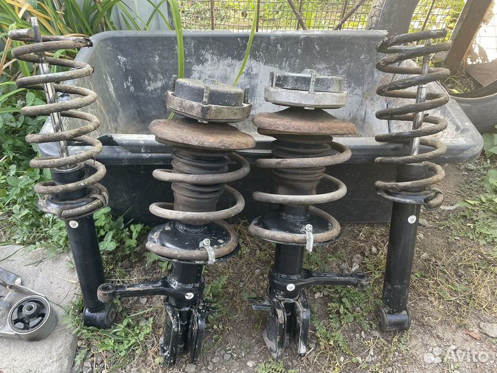 Подвеска с занижением -120 на ваз 2114