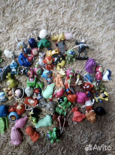 Игрушки из киндера и пятерочки